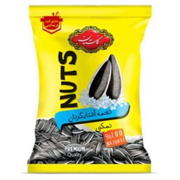 تخمه آفتاب گردان نمکی گلستان وزن 100 گرم