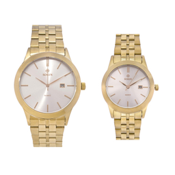 ست ساعت مچی عقربه ای زنانه و مردانه سورین مدل GL1069J-SG02S