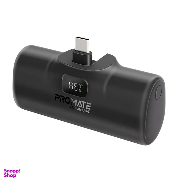 پاوربانک پرومیت مدل POWERUP-C.BLK ظرفیت 5000 میلی‌آمپرساعت