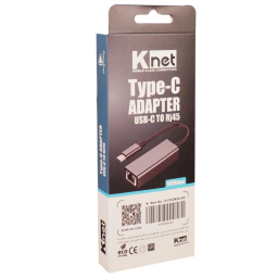 تبدیل Type-C به Rj45 کی نت مدل K-CO40