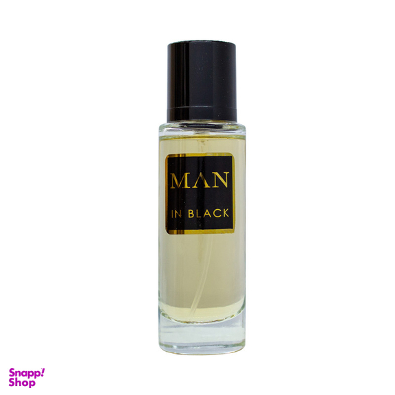 عطر جیبی مردانه پرستیژ مدل Bvlgari Man In Black حجم 35 میلی لیتر