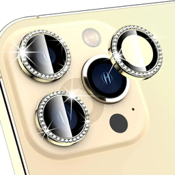 محافظ لنز دوربین گوشی موبایل نگین دار مدل 131 رینگی iPhone 13