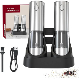 آسیاب فلفل شارژی هوهاو مدل Electric Grinder بسته 2 عددی