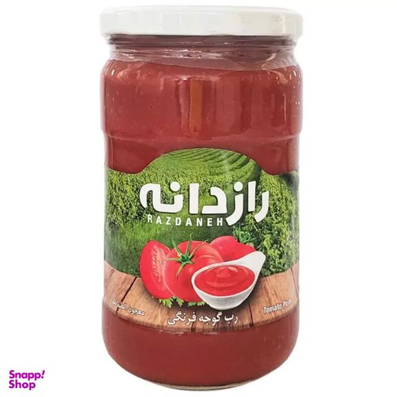 رب گوجه فرنگی رازدانه سحرخیز وزن 700 گرم