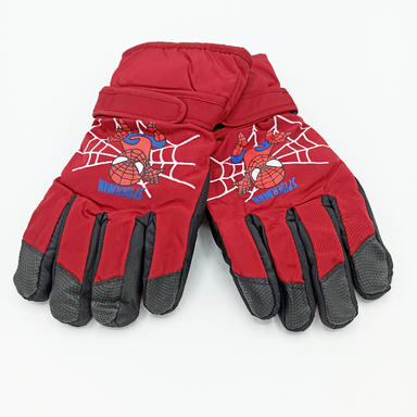 دستکش پسرانه مدل Red spider man کد SP_1