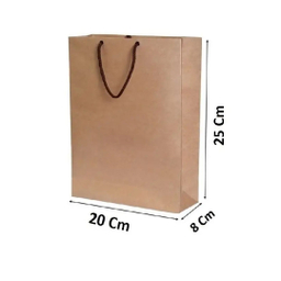 پاکت هدیه ساده کد K20 سایز 25×20 سانتی متر مجموعه 12 عددی