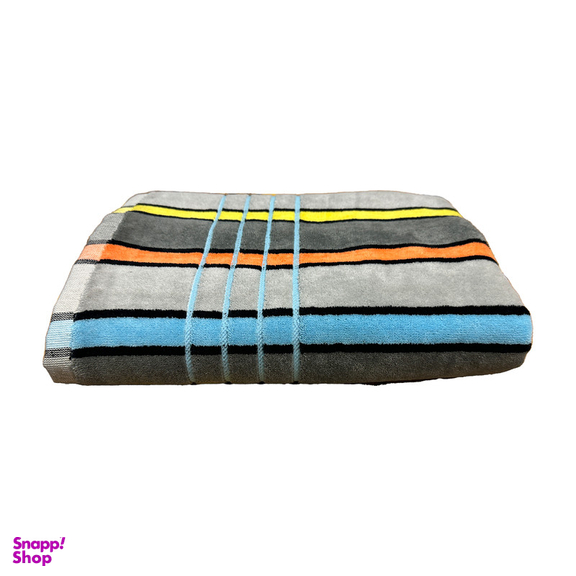 حوله استخری ماندگار طرح راه راه سایز 70x130 سانتی‌متر