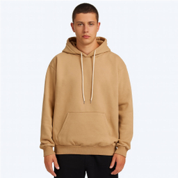 هودی مردانه به رسم کد 10030 رنگ نسکافه ای