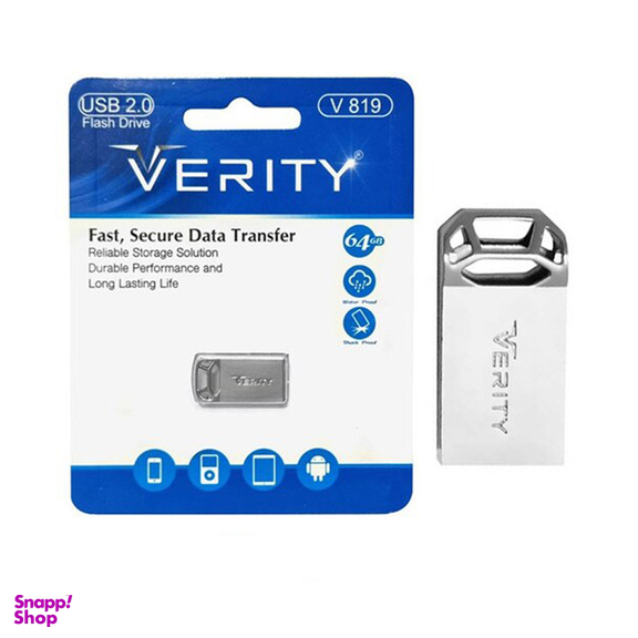 فلش مموری وریتی مدل V-819 ظرفیت 64 گیگابایت