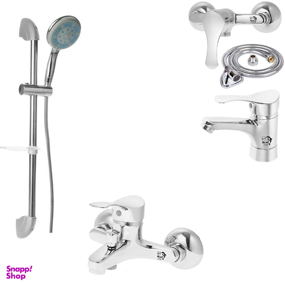 ست شیرآلات اندیکا مدل دریا اکو کد Y5 مجموعه 5 عددی