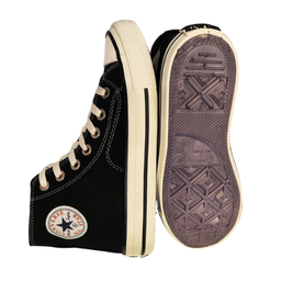 کفش طرح کانورس آل استار کد B1250 رنگ مشکی سفید