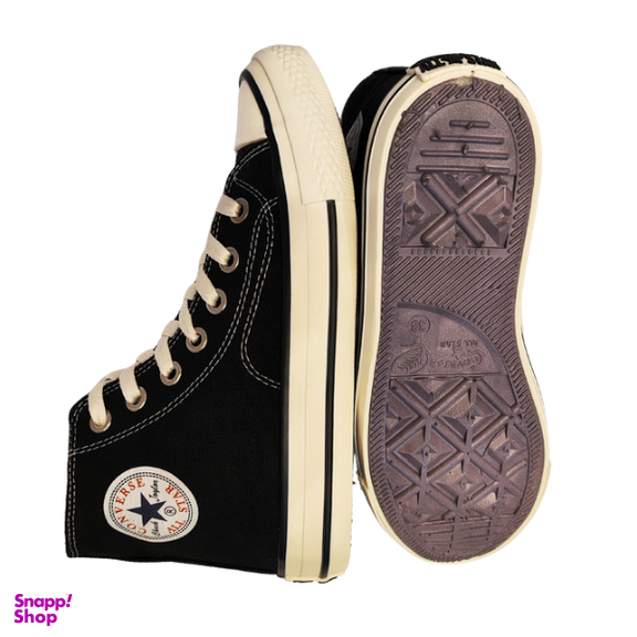 کفش طرح کانورس آل استار کد B1250 رنگ مشکی سفید