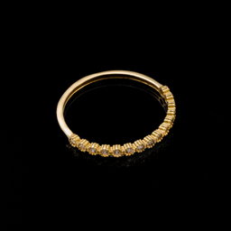 انگشتر طلا 18 عیار زنانه جواهری سون کد 3213