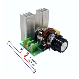 ماژول دیمر 4000 وات AC 220V مدل SCR-4000W