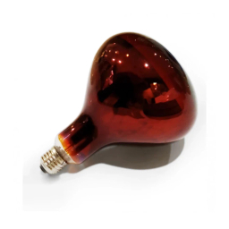 لامپ مادون قرمز 250 وات لامپ نور کد E27