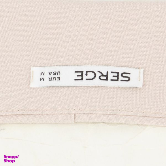 دامن زنانه سرژه مدل 210205 رنگ کرم