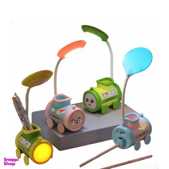 چراغ مطالعه شارژی مدل تراش دار طرح قطار کد 786