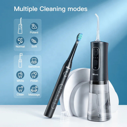 دستگاه شست و شوی دهان و دندان بیتوی به همراه مسواک برقی مدل C2 + D2