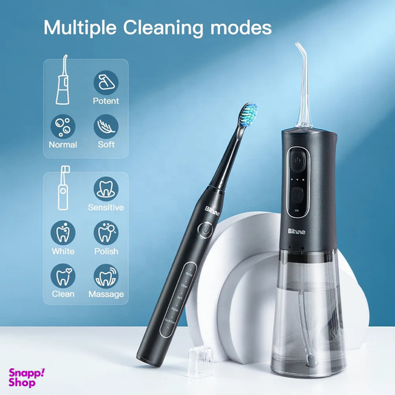 دستگاه شست و شوی دهان و دندان بیتوی به همراه مسواک برقی مدل C2 + D2