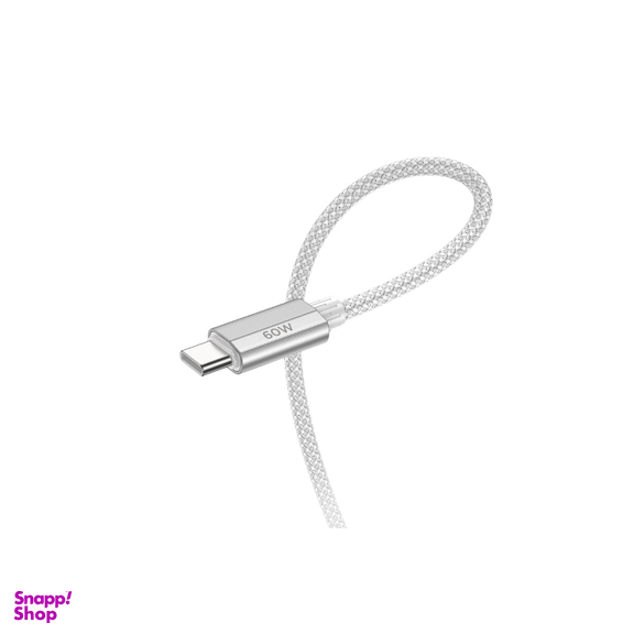 کابل شارژ 60 وات Type-C نکسا مدل L72 طول 1.2 متر