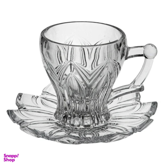 سرویس چای خوری طرح ساکورا مدل ویلا مجموعه 14 عددی