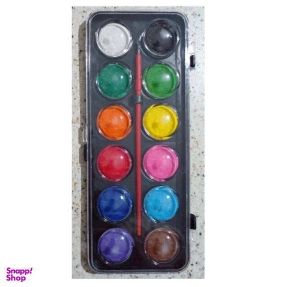 آبرنگ 12 رنگ ونیدز کد G1228