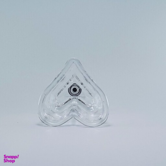 لیوان بادکش مدل قلبی کریستالی