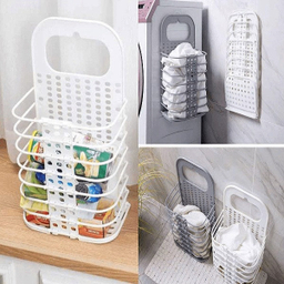 سبد رخت چرک مدل تاشو سیلیکونی