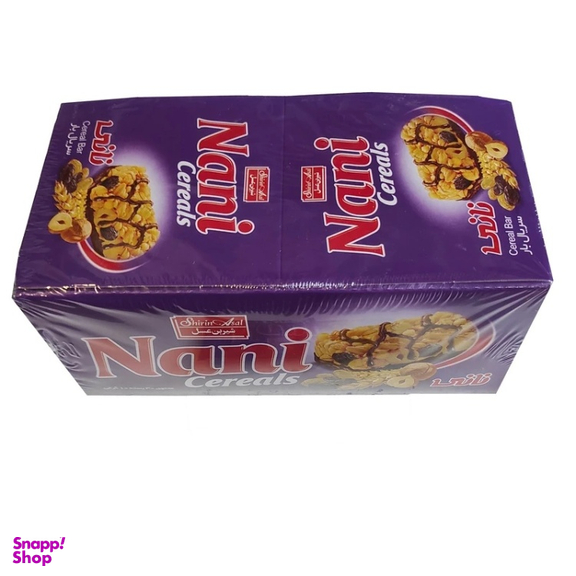 غلات حجیم شده نانی شیرین عسل وزن 10 گرم بسته 30 عددی
