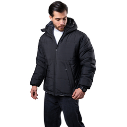 کاپشن مردانه مدل باکسی کد 2 رنگ مشکی