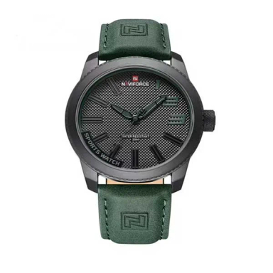 ساعت مچی عقربه ای مردانه نیوی فورس مدل NF9202L رنگ مشکی سبز