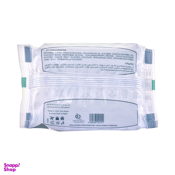 دستمال مرطوب ضد التهاب کودک سون کوئین مدل Sensetive بسته 27 عددی