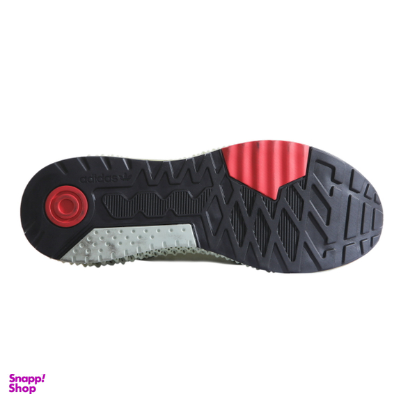کتانی مردانه طرح آدیداس مدل ZX 4000 4D رنگ طوسی قرمز