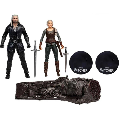 اکشن فیگور مک فارلین مدل گرالت ویچر The Witcher MT-2PK مجموعه 2 عددی