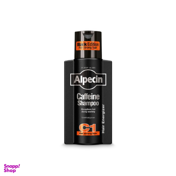 شامپو آلپسین مدل Black Edition حجم 250 میلی لیتر