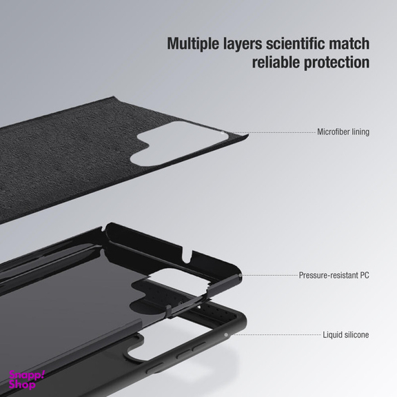کاور نیلکین مدل CamShield Silky Silicon مناسب برای گوشی موبایل سامسونگ Galaxy S23 Ultra
