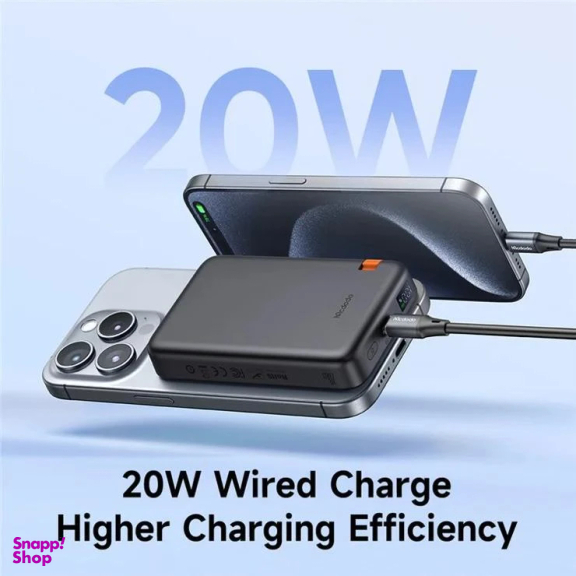 پاوربانک مک دودو مدل mc-1461 ظرفیت 10000 میلی آمپر ساعت