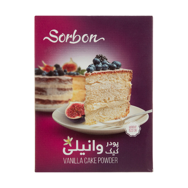 پودر کیک وانیلی سوربن وزن 500 گرم