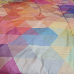 لحاف یک نفره 5 تکه مدل رنگین کمان 2 کد 16010