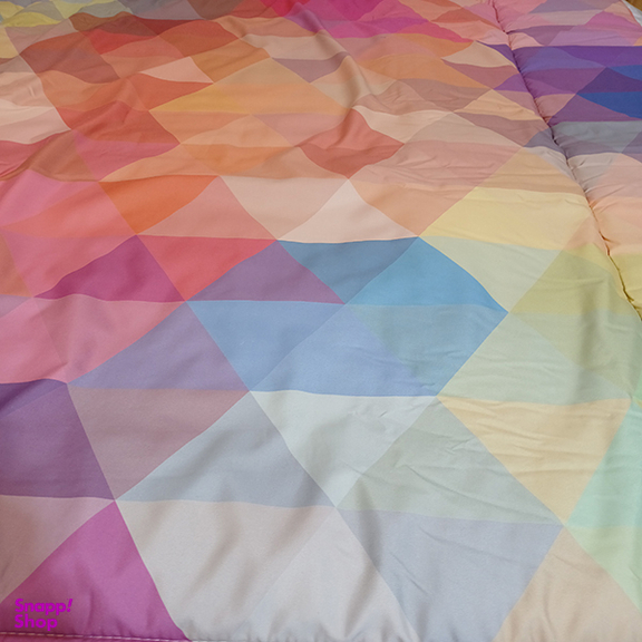 لحاف یک نفره 5 تکه مدل رنگین کمان 2 کد 16010