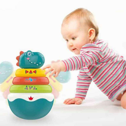 پازل حلقه ای هانگر مدل دایناسور کد 0298 رنگ سبز