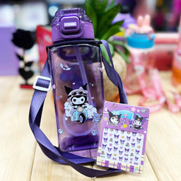 قمقمه مدل کورومی کد 03 حجم 0.6 لیتر به همراه برچسب شب تاب