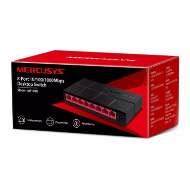 سوئیچ 8 پورت مرکوسیس مدل MS108G