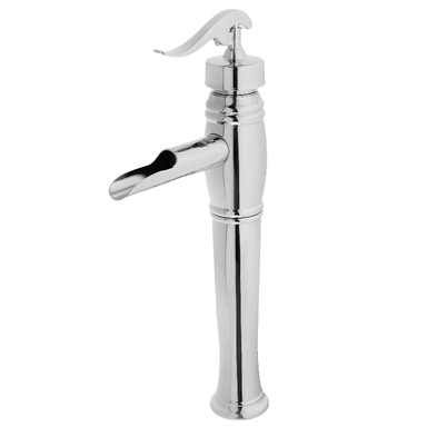 شیر روشویی پایه بلند اندیکا مدل ناودونی