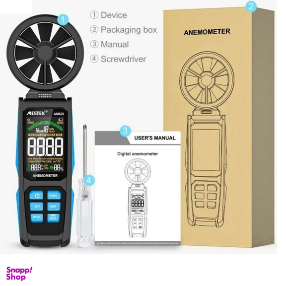 سرعت سنج باد مستک مدل AM620