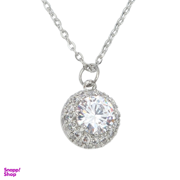 گردنبند زنانه وای اس ایکس کریستال سواروسکی طرح جواهر کد jav717
