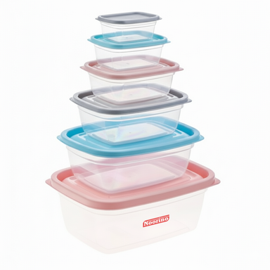 ظرف نگهدارنده نورینو مدل پویا کد 007 مجموعه 6 عددی