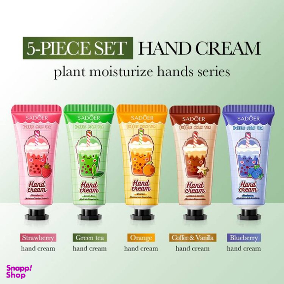 کرم مرطوب کننده سادور مدل میوه ای وزن 100 گرم بسته 5 عددی