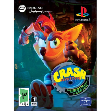 بازی ویدیویی Crash Bandicoot The Wrath of Cortex مناسب کنسول بازی سونی PS2