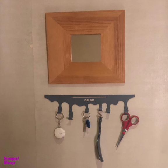 جاکلیدی دیواری آبان مدل چکه